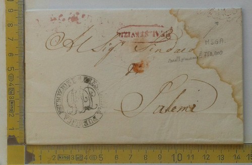 Prefilatelia 1832 lettera - -,