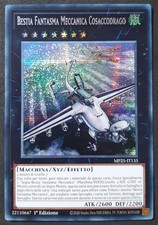 BESTIA FANTASMA MECCANICA COSACCODRAGO Rara Segreta Prismatica MP25-IT135 YUGIOH