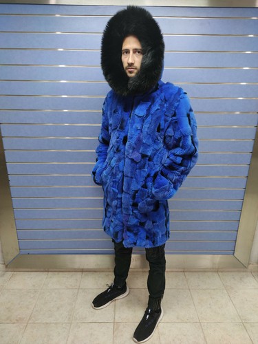 Cappotto uomo pelliccia - , di