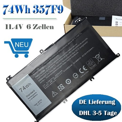 Batteria 74wh 357f9 per - per, dell