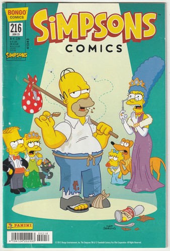Simpsons comics 216 - ✪, #216