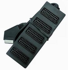 Multipresa/Presa multipla scart 5 posti