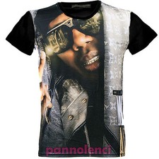 Maglia uomo t-shirt maglietta rap rapper Made Italy stampa sublimatica ABU-138