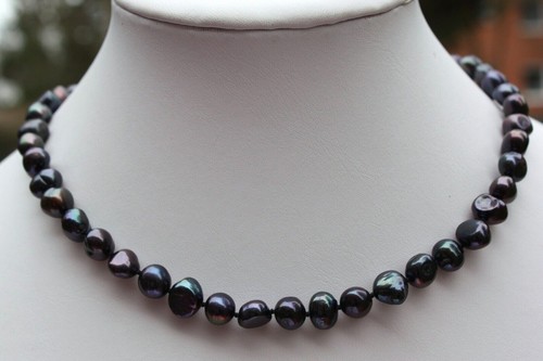 Collana perle mm - 9-10, cm