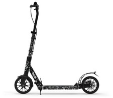 Monopattino Push Kick Pieghevole Grande 200mm Sospensione Città Adulto - Bianco - Usato