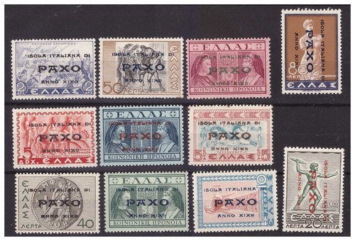 Isole jonie 1941 paxo - jonie,