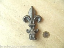 lancia in ferro battuto per barriere fai da te bricolage lance decoro MP.G9