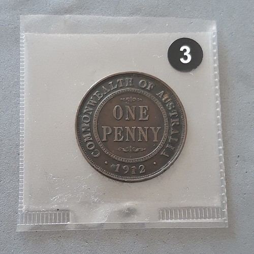 Australia one penny giorgio - "one,