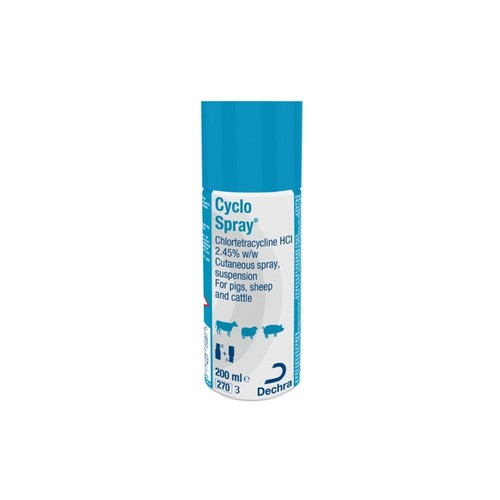 Dechra spray cyclo per - spray, bovini