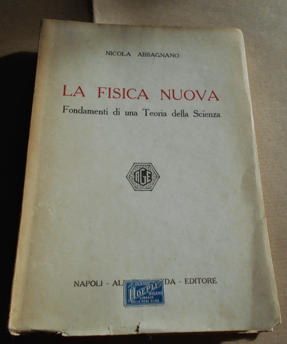Nicola abbagnano fisica - abbagnano, la