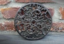 Sottovaso in ghisa rotondo 17