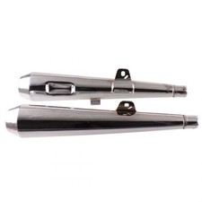 Coppia marmitte per Honda CX 500 - Busso Decibel IGM 762S