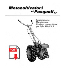 PASQUALI 921 Manuale Uso
