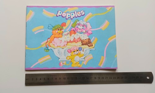 Popples vintage drawing - 80's,