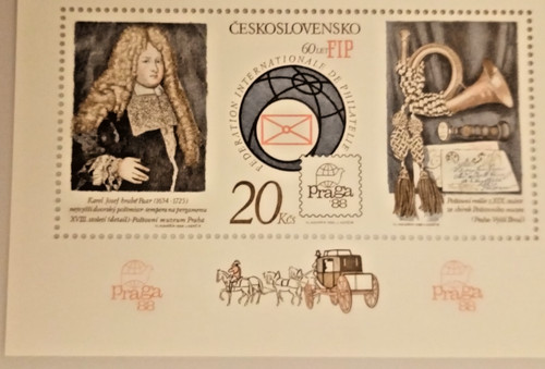 Poste cecoslovacchia 1986 - poste,