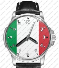 Italia Italiano Bandiera Unico Stile Orologio da Polso