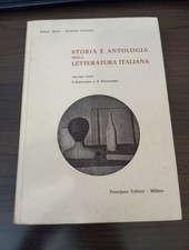 STORIA ANTOLOGIA LETTERATURA