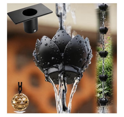 Catena antipioggia lotus nera - catena,