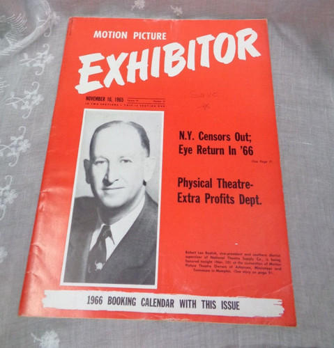 Motion picture exhibitor - motion,