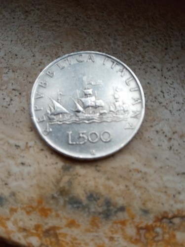 Moneta 500 lire caravelle 1960 - 500,
