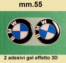 2 adesivi BMW GEL 55.mm