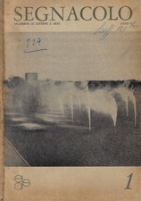 Segnacolo n. 1 Anno 1964. 