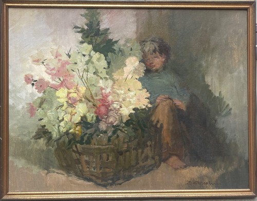 Arte moderna dipinto olio su - olio,