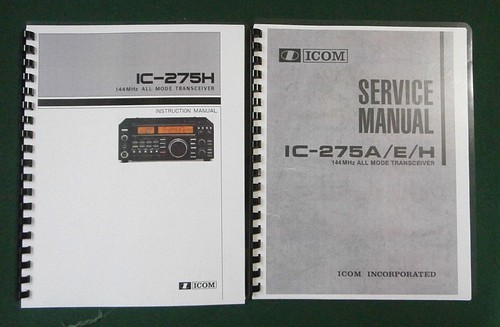 Icom 275h manuali - manuali, di