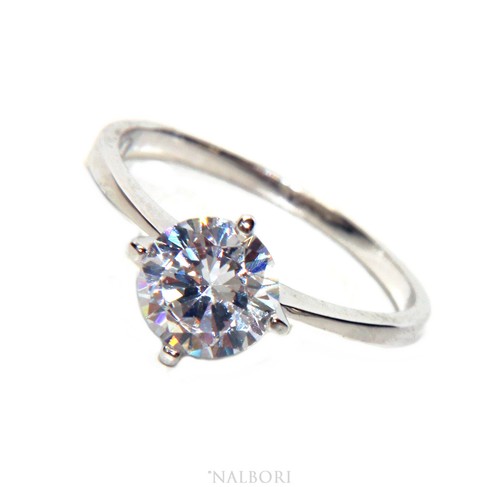 Anello argento 925 - 925, solitario
