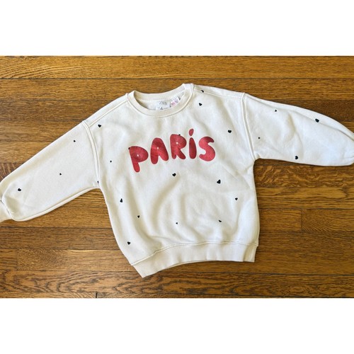Felpa zara bambina parigi - felpa,