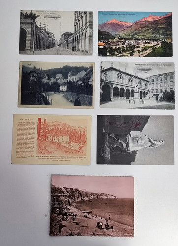 Lotto cartoline città