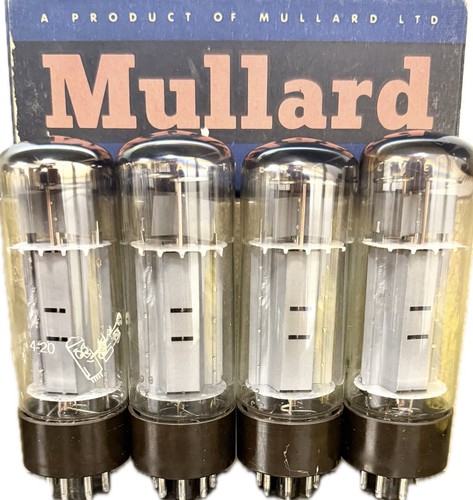 Tubi quad mullard el34 xf2 - tubi, (4)
