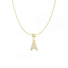 Ciondolo lettera argento 925