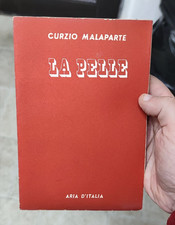LIBRO CURZIO MALAPARTE - LA PELLE - ARIA D'ITALIA 1950 vintage raro romanzo