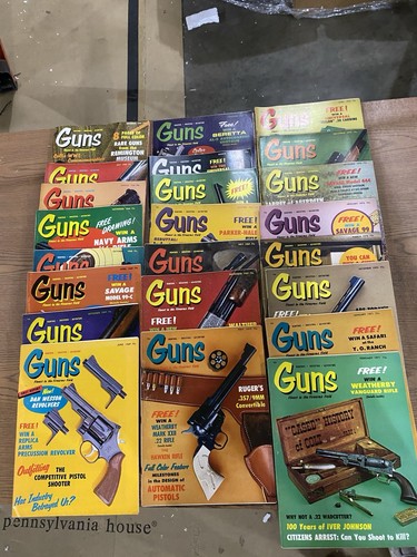 Vintage lot guns - 23,