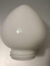 Antique Art Deco Glass Egg