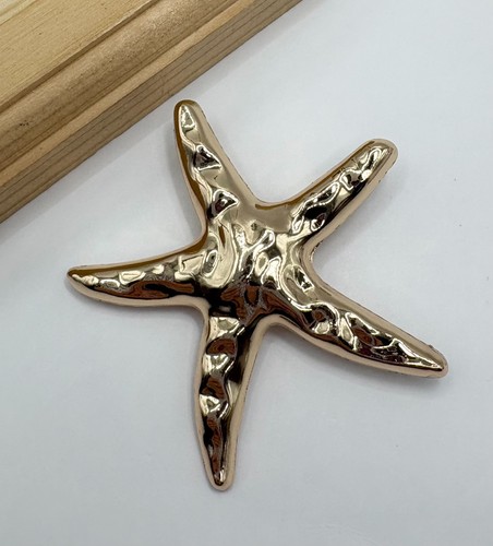 Spilla stella marina dorata - ,