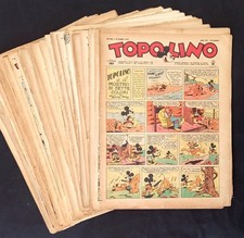 TOPOLINO GIORNALE 1946 1947 1948 - LOTTO 51 Pezzi - Da 573 A 707. Leggi desc