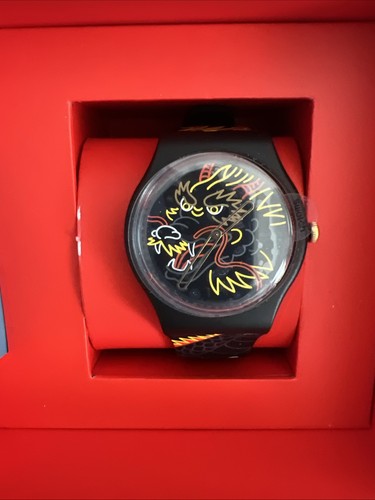 Swatch anno del drago nero - swatch,