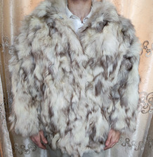 Giacca soffice pelliccia di