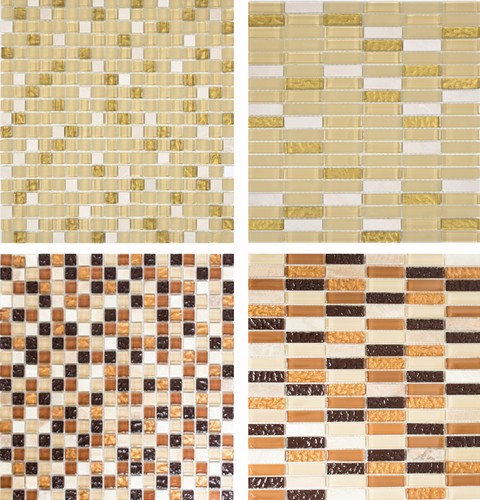Mosaico vetro pietra - in,