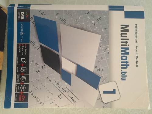 9788853805652 multimath blu - 9788853805652,