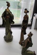 N.3 STATUETTE FIGURINE GHEISHA SHEISHE KIMONO PLASTILINA