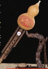 Strumento tradizionale cinese professionale Hulusi Cucurbit flauto bottiglia zucca 