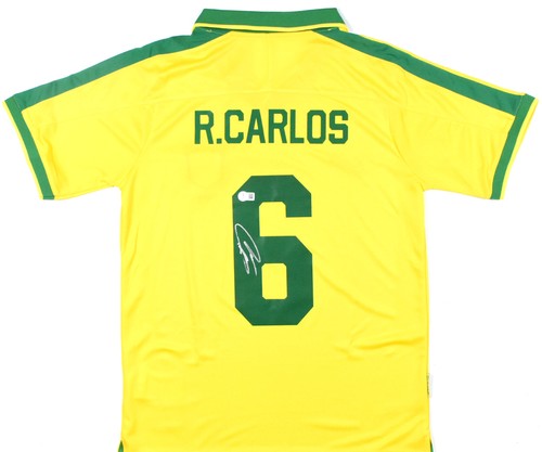 Maglia calcio gialla firmata