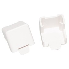 2 PZ Angolo Esterno Connettore Angolare Per Canaline Passacavi 20X10mm Made In I