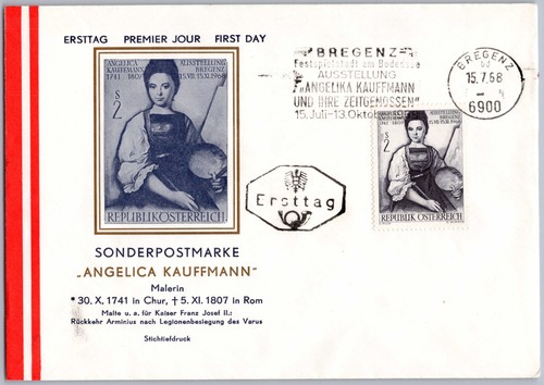 österreich fdc bregenz 1968 - Österreich,