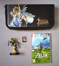 Nintendo Switch Zelda BOTW + Link amiibo + custodia