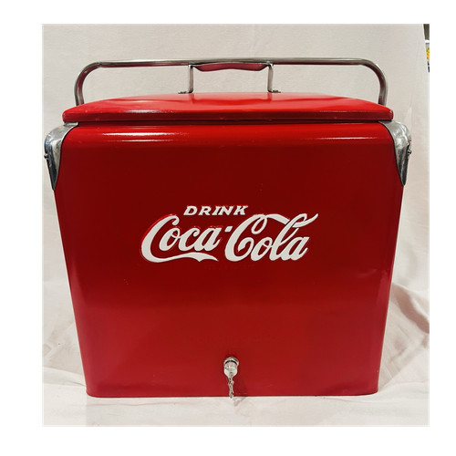 Coco cola cooler metallo - coco,