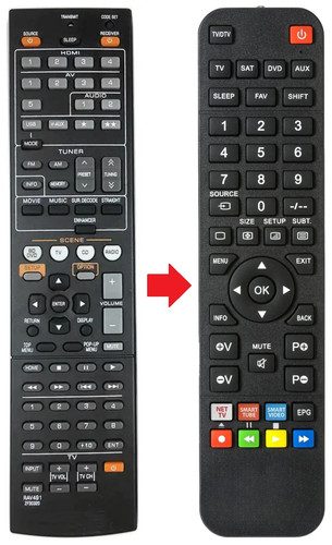 Telecomando adatto per yamaha - adatto,